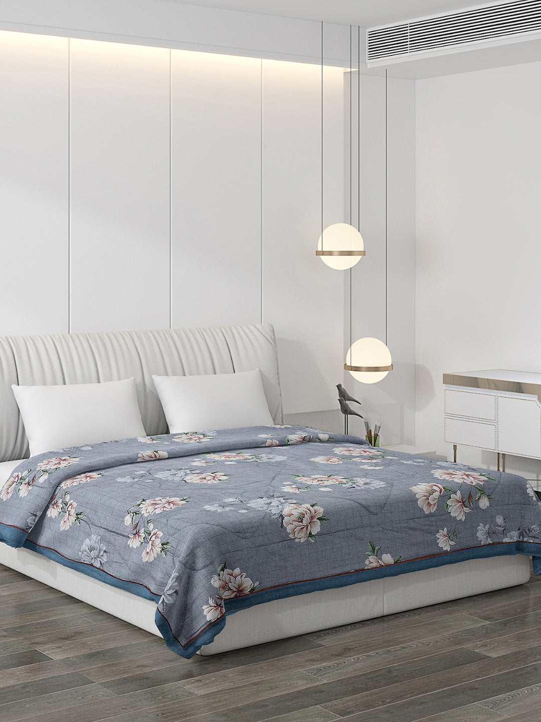 Printed Polyester Double Bed Comforter for AC Room