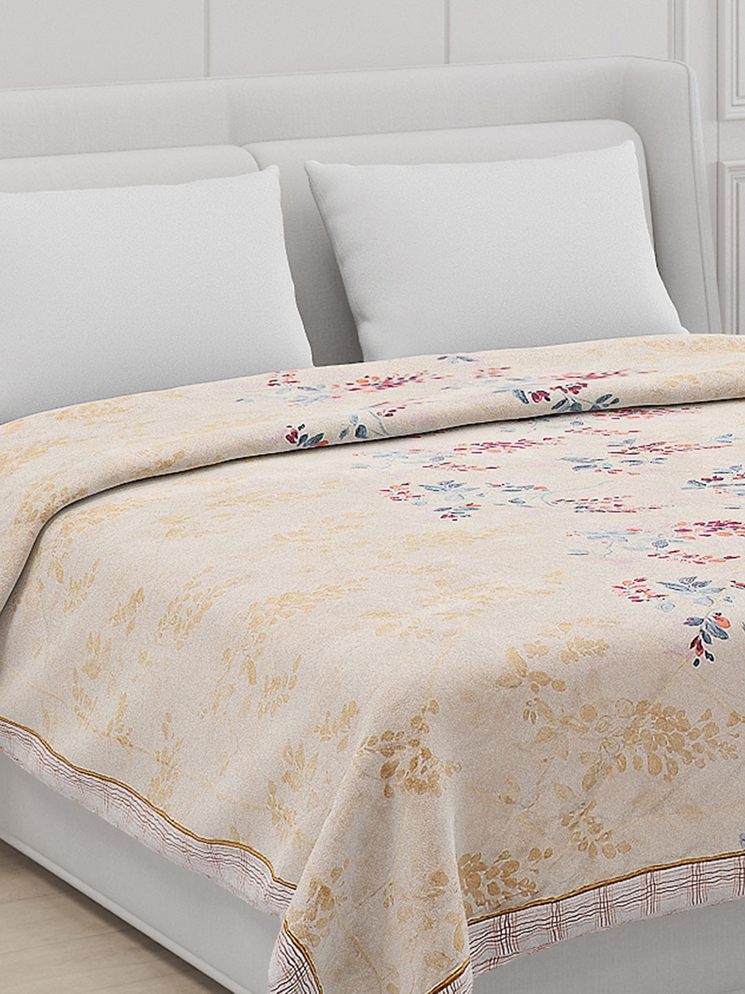 Printed 100% Polyester Double Bed Comforter for AC Room