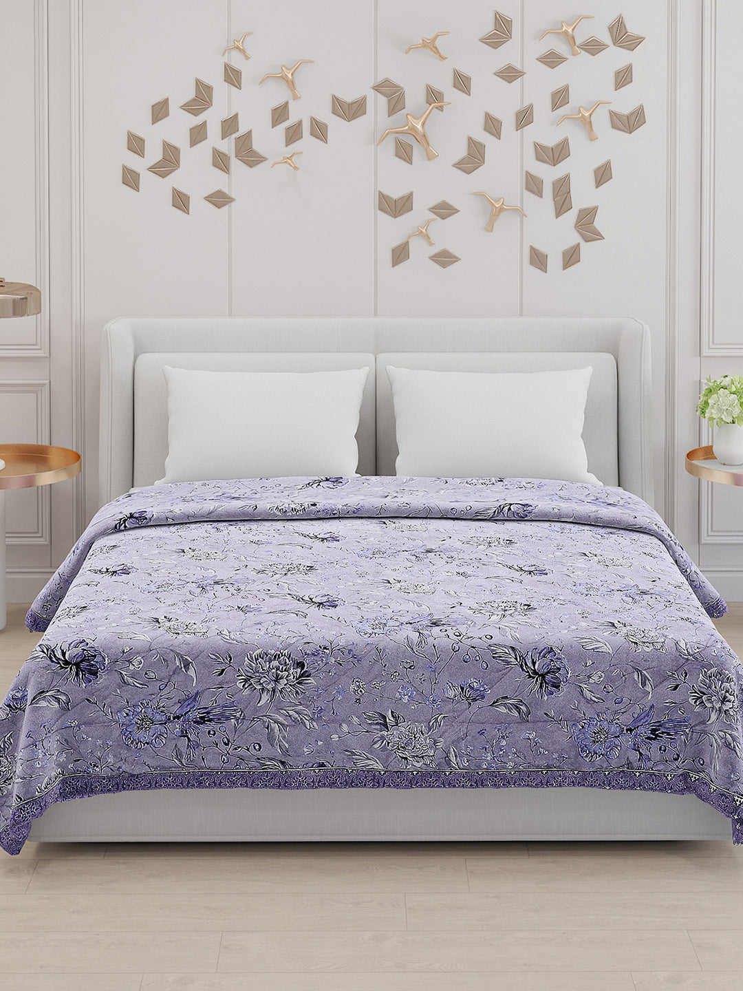Printed Polyester Double Bed Comforter for AC Room