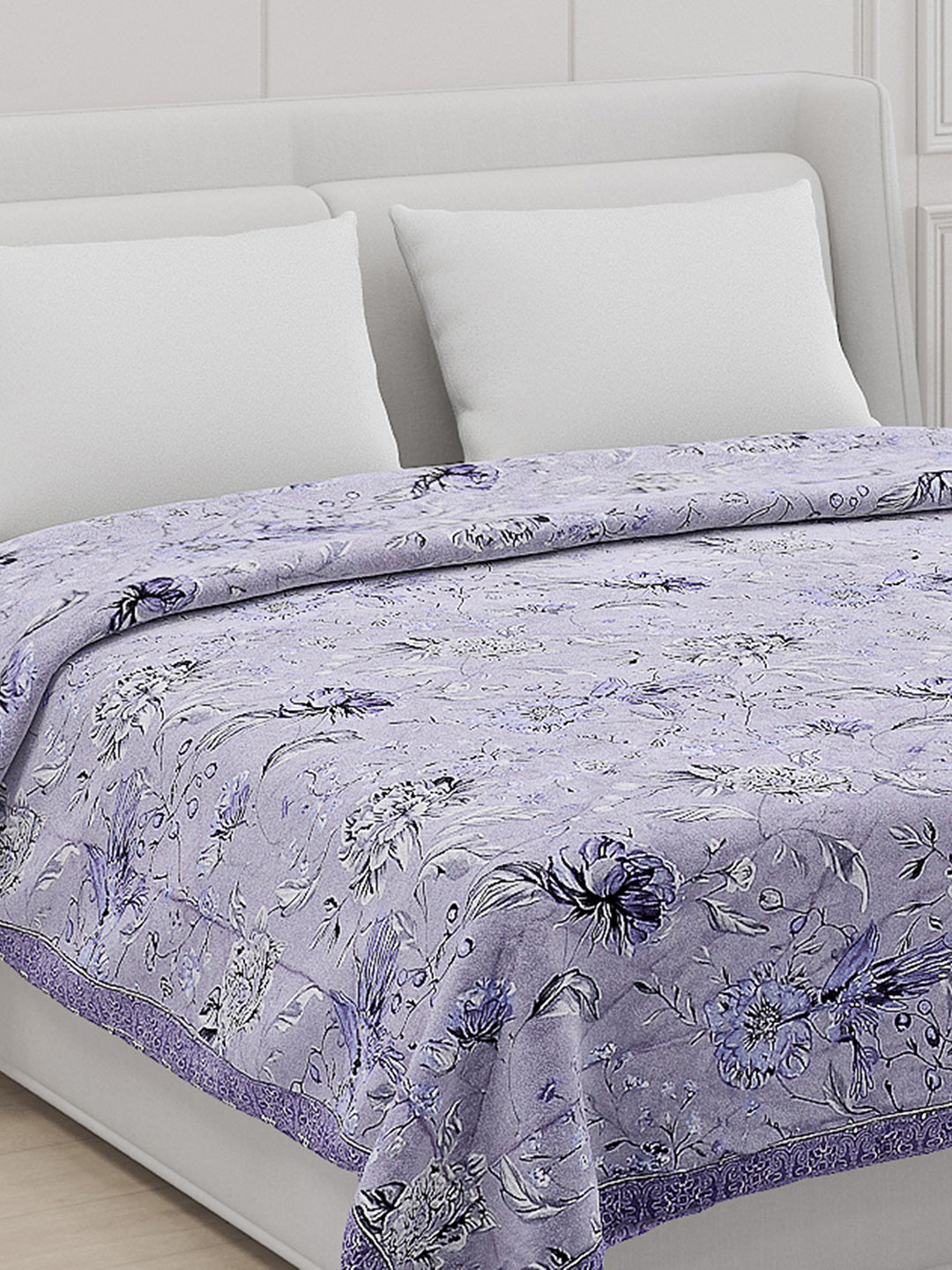 Printed Polyester Double Bed Comforter for AC Room