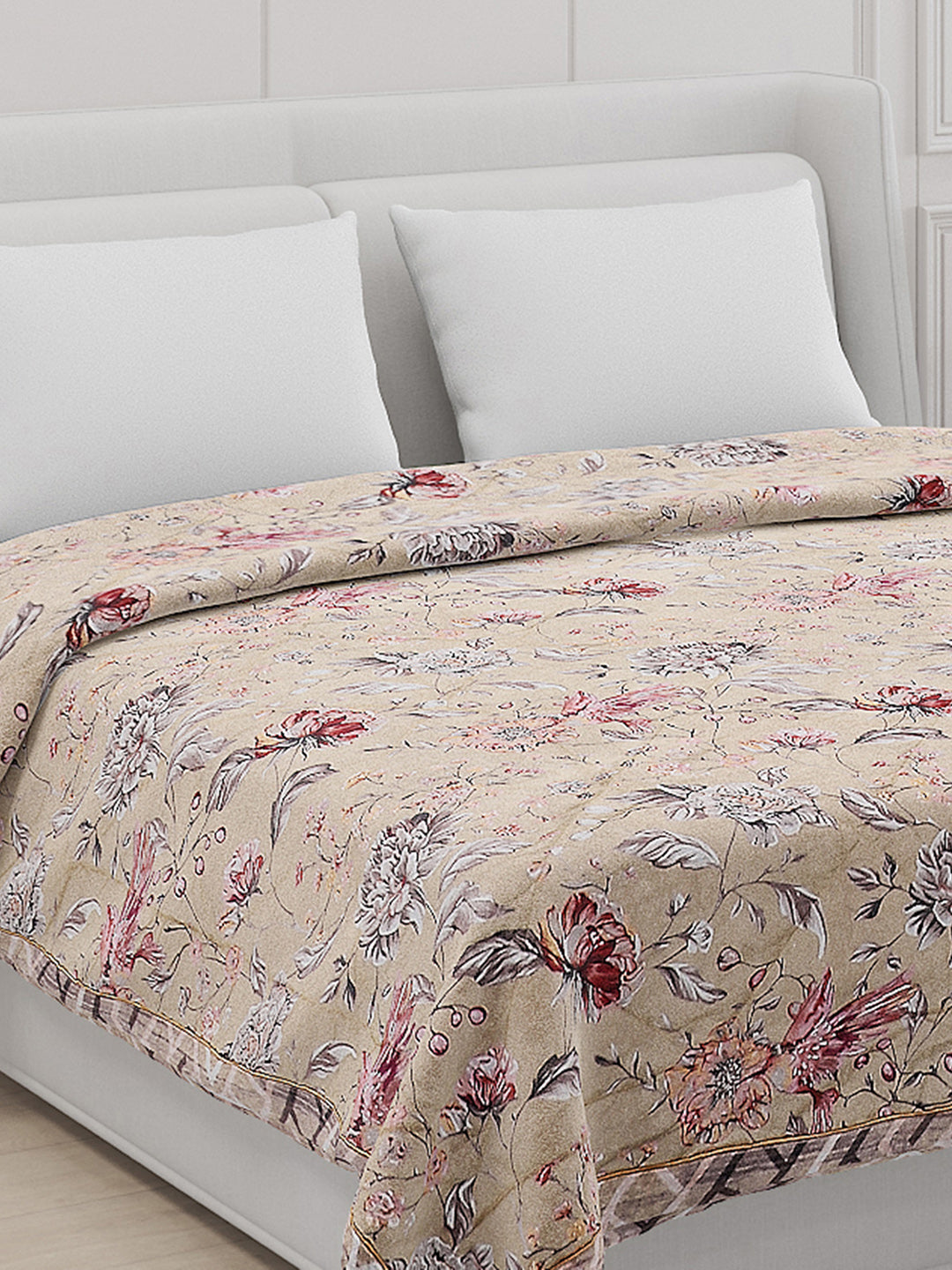 Printed 100% Polyester Double Bed Comforter for AC Room