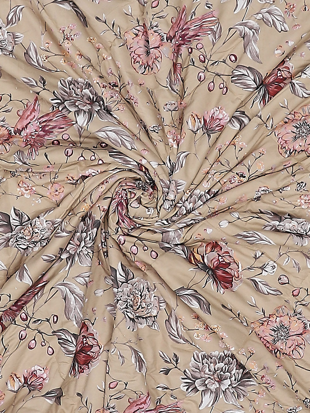 Printed 100% Polyester Double Bed Comforter for AC Room