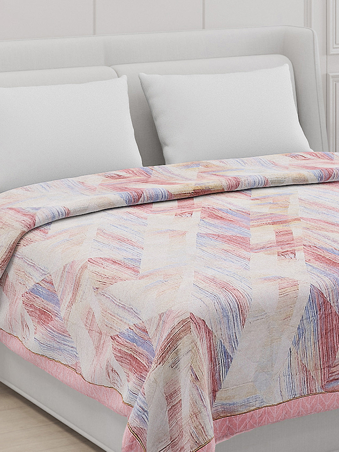 Printed Polyester Double Bed Comforter for AC Room