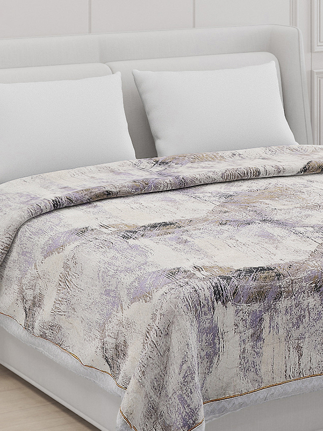 Printed 100% Polyester Double Bed Comforter for AC Room