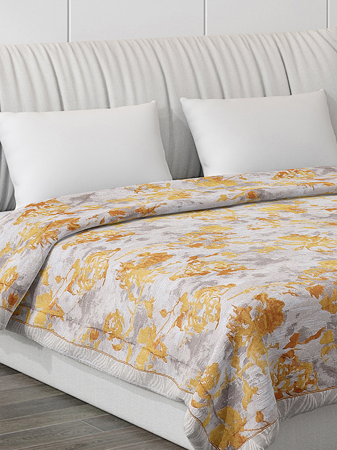 Printed Polyester Double Bed Comforter for AC Room