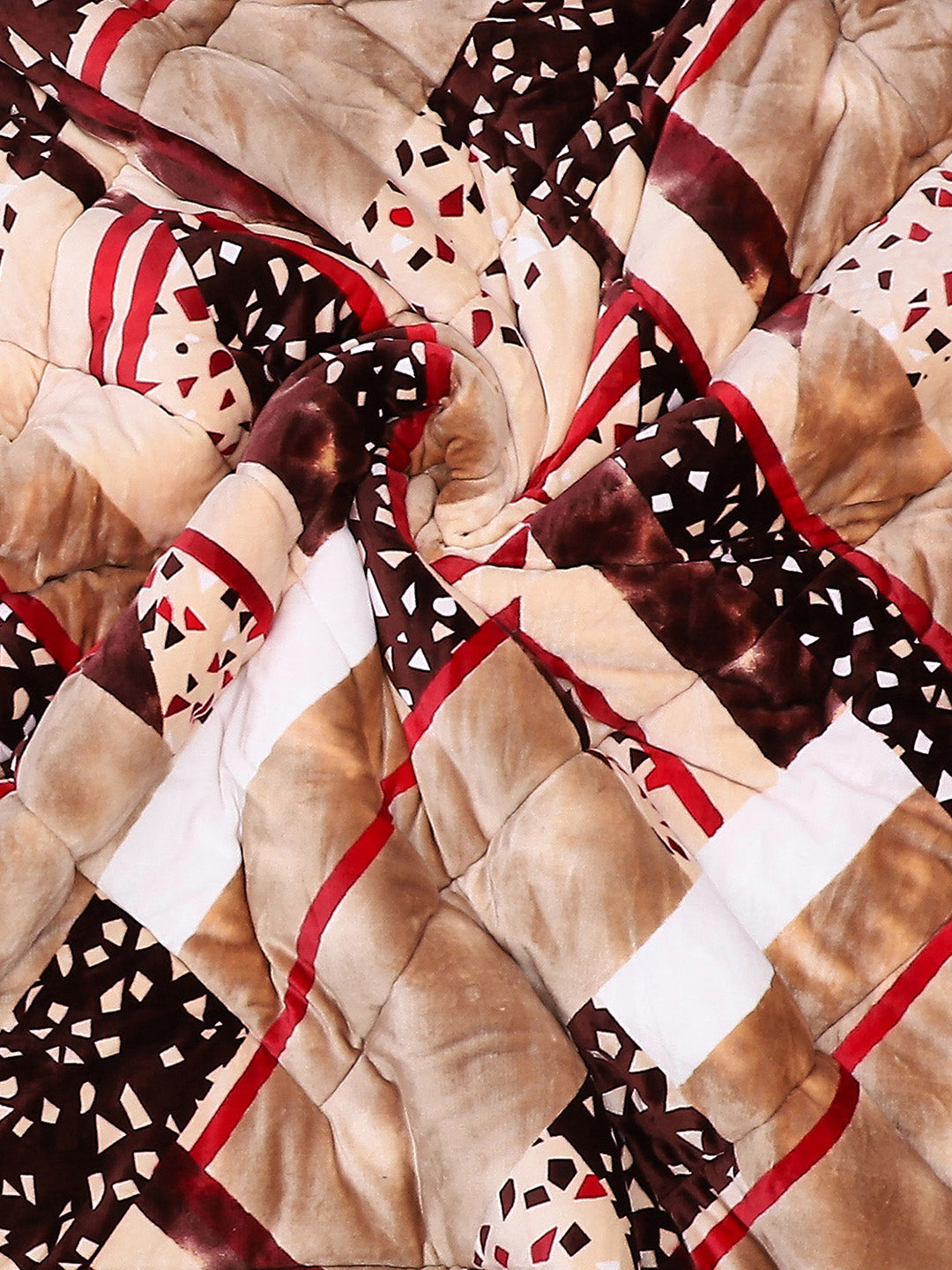 Printed Polyester Double Bed Comforter for Winter