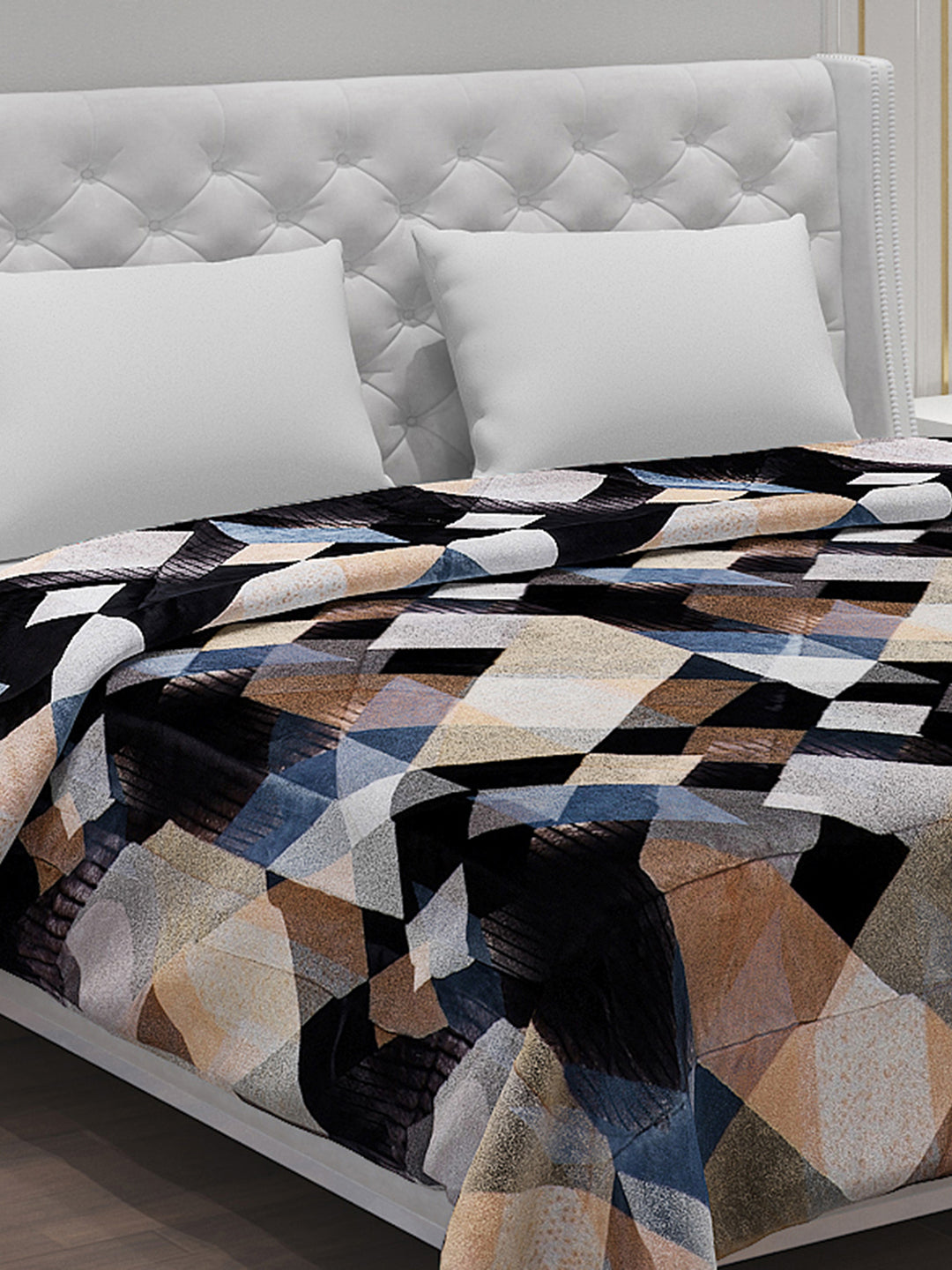 Printed Polyester Double Bed Comforter for Winter