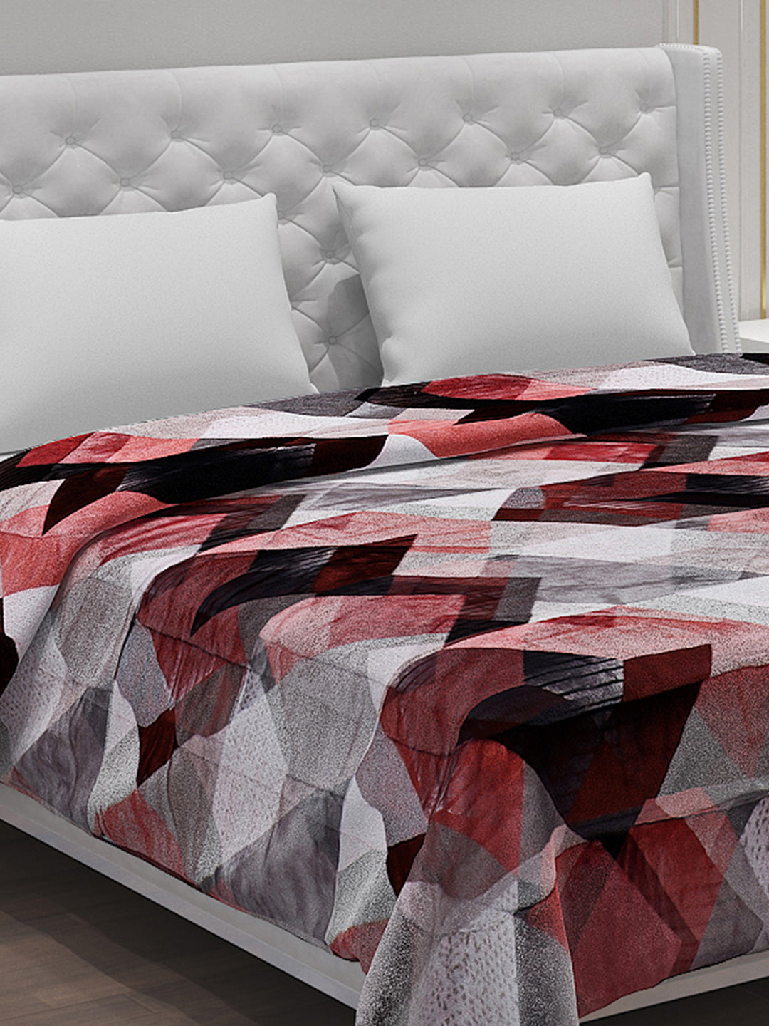 Printed 100% Polyster Double Bed Comforter for Winter