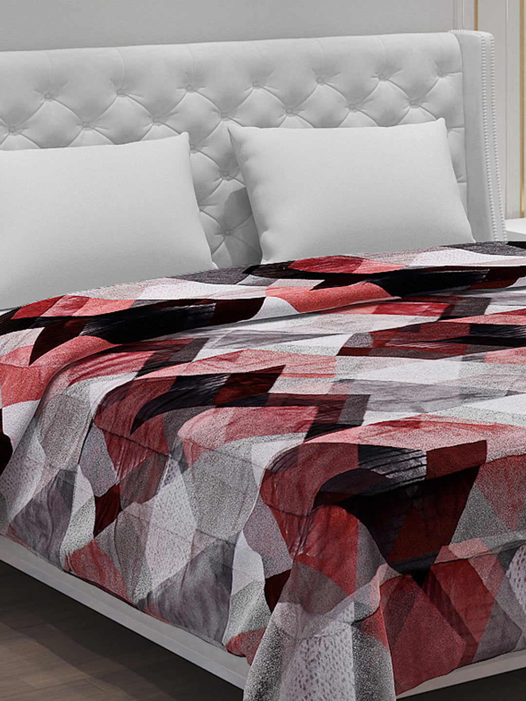 Printed 100% Polyester Double Bed Comforter for Winter