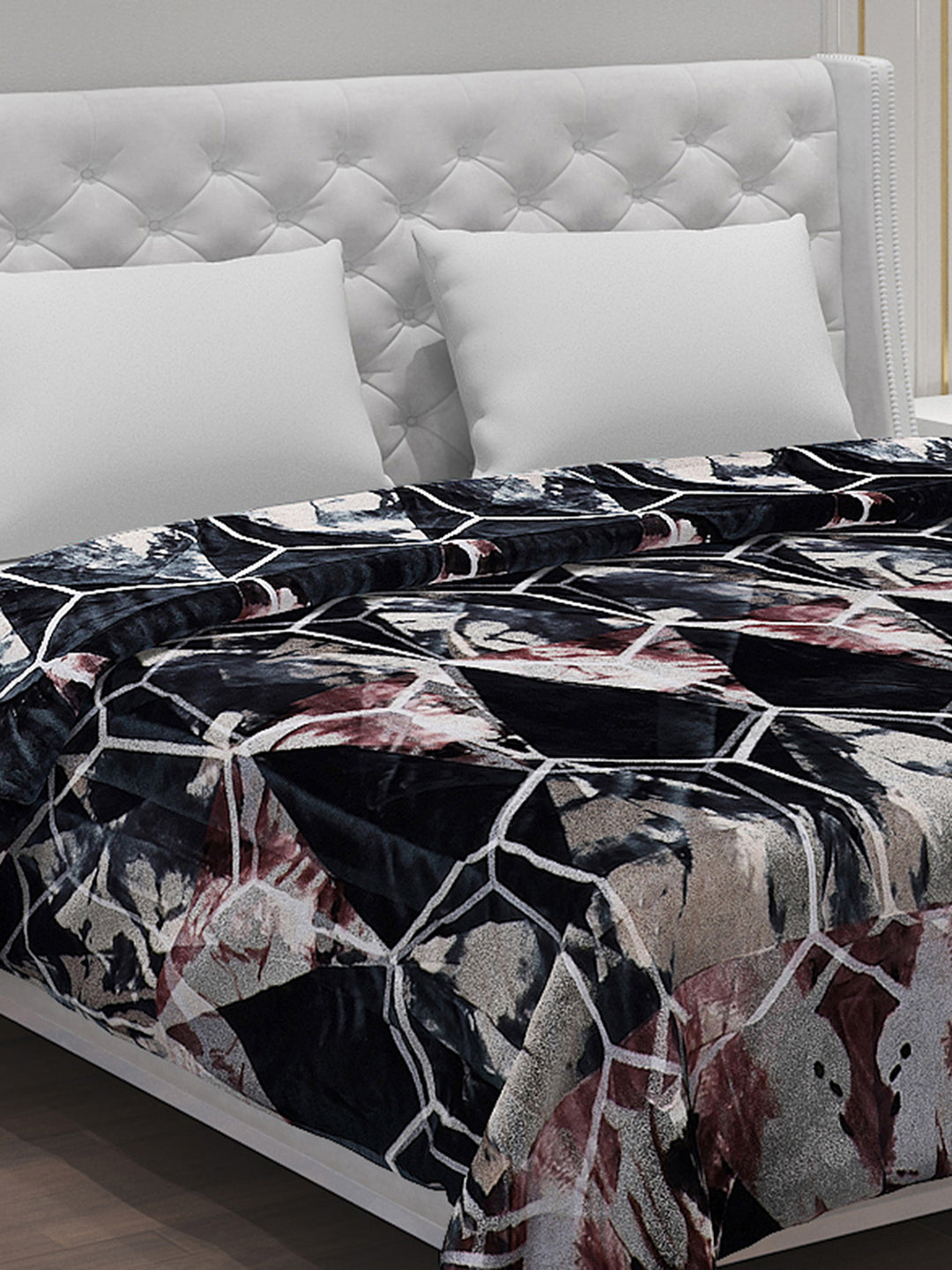 Printed Polyester Double Bed Comforter for Winter