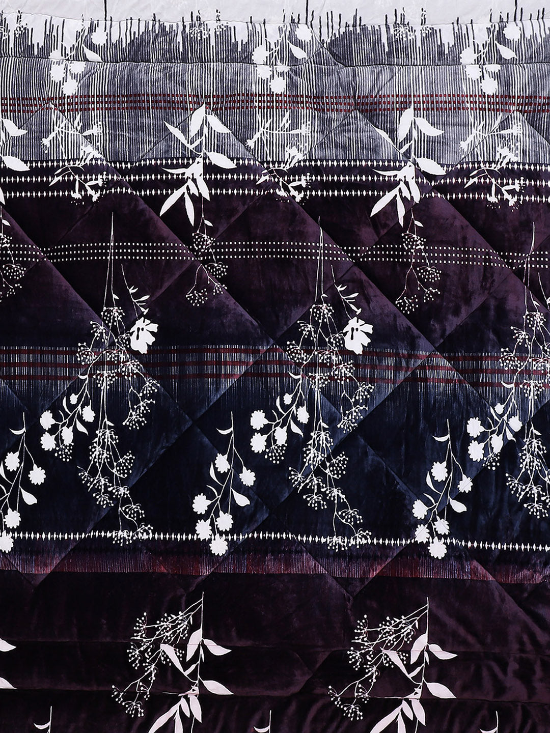 Printed Polyester Double Bed Comforter for Winter