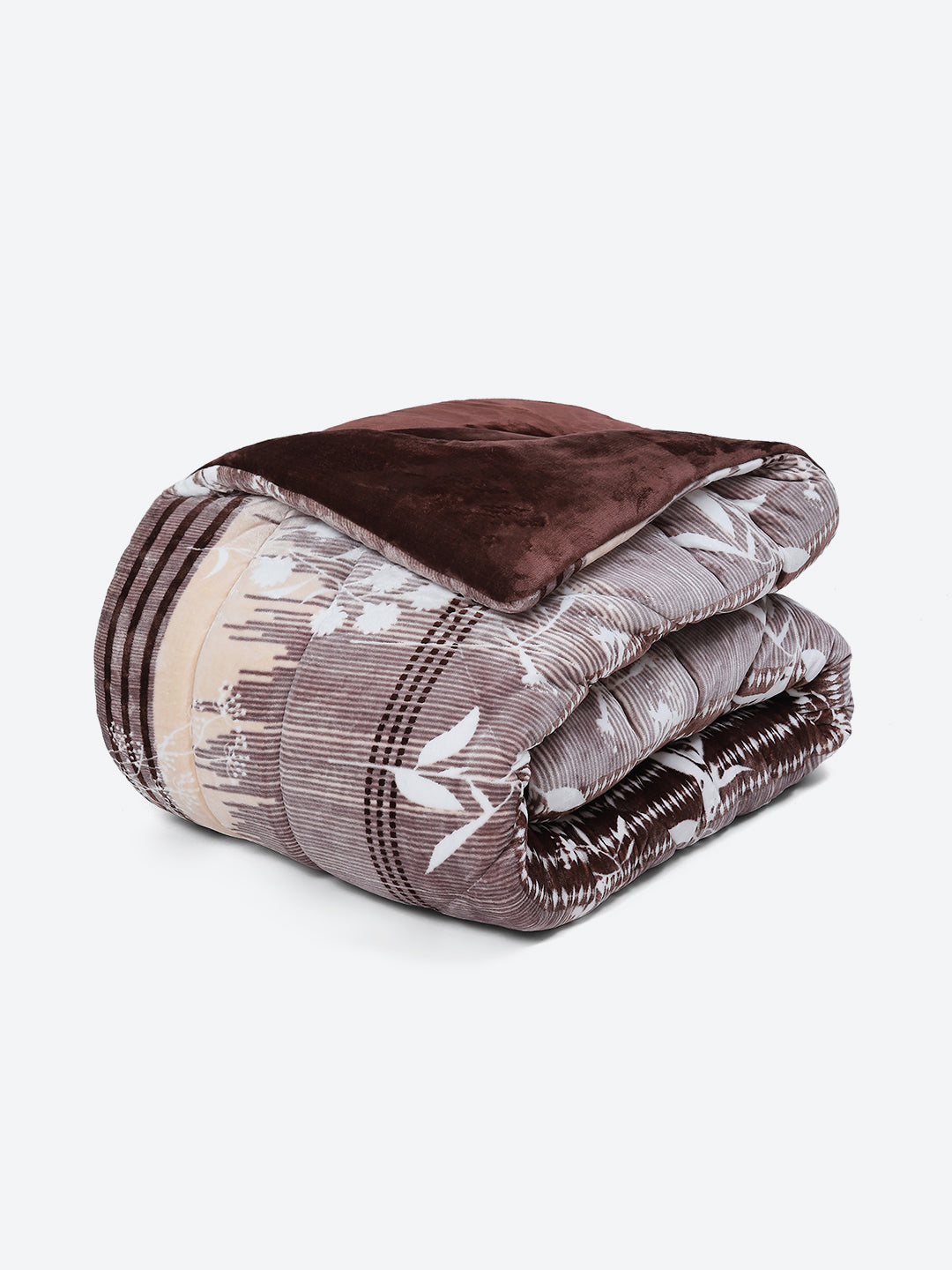 Printed Polyester Double Bed Comforter for Winter