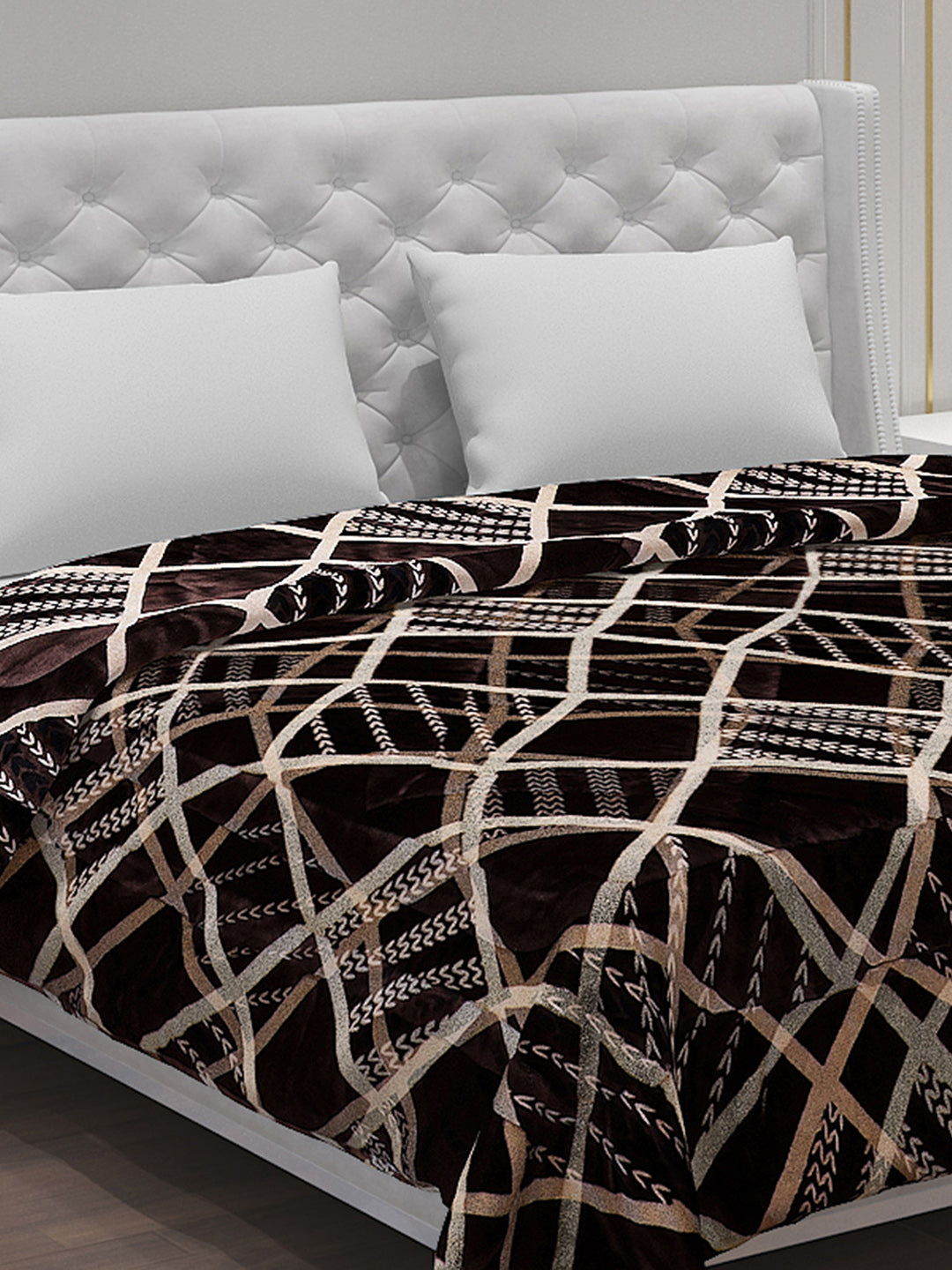 Printed 100% Polyester Double Bed Comforter for Winter