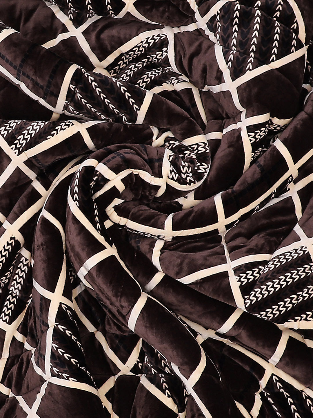 Printed 100% Polyester Double Bed Comforter for Winter