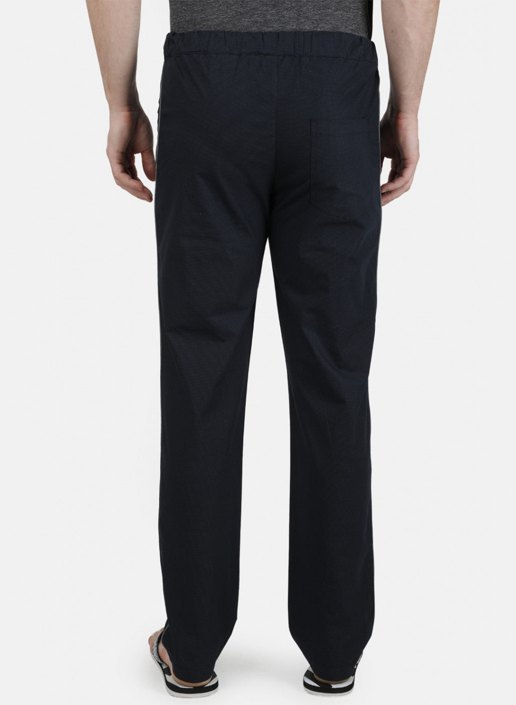 Mens NAvy Blue Printed Lowers