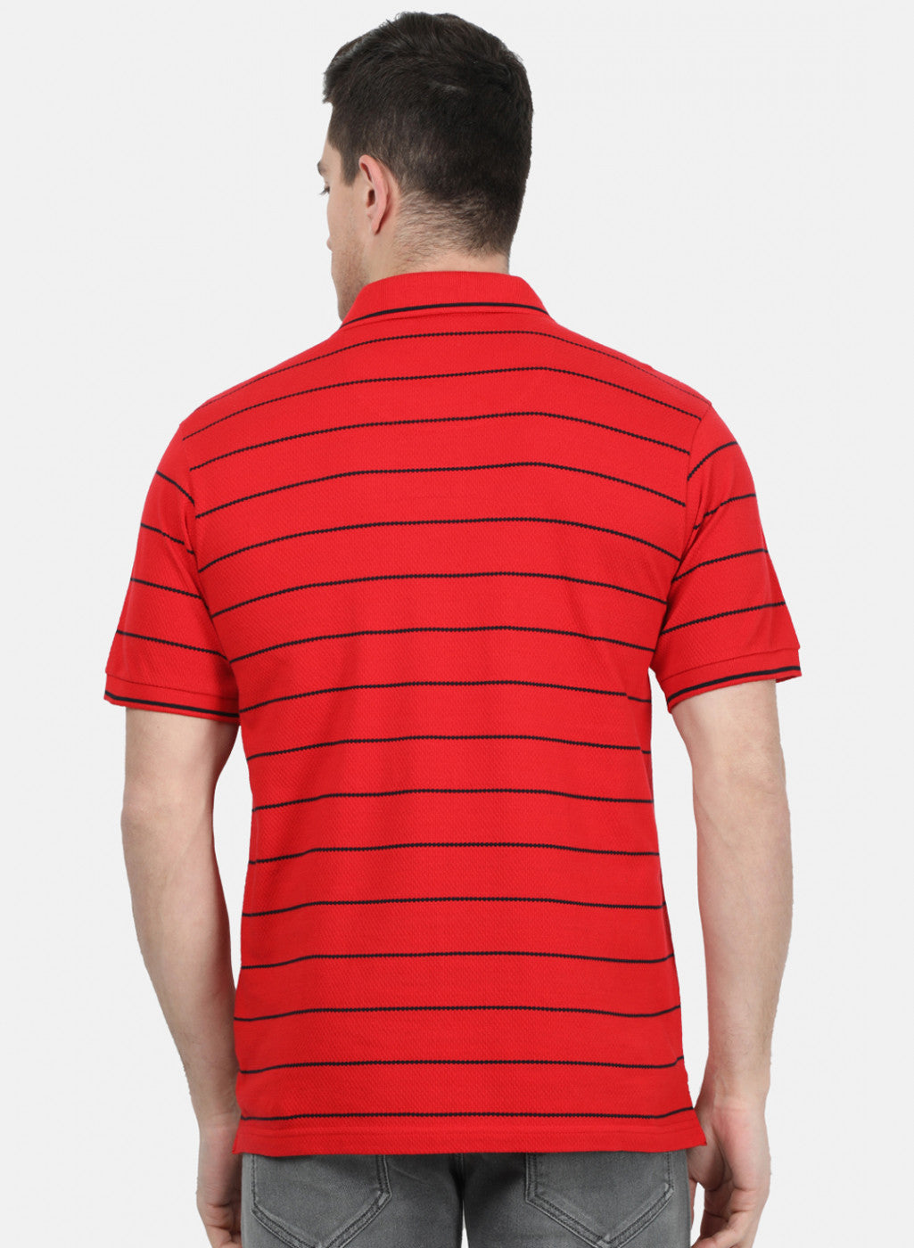 Mens Red Stripe T-Shirt