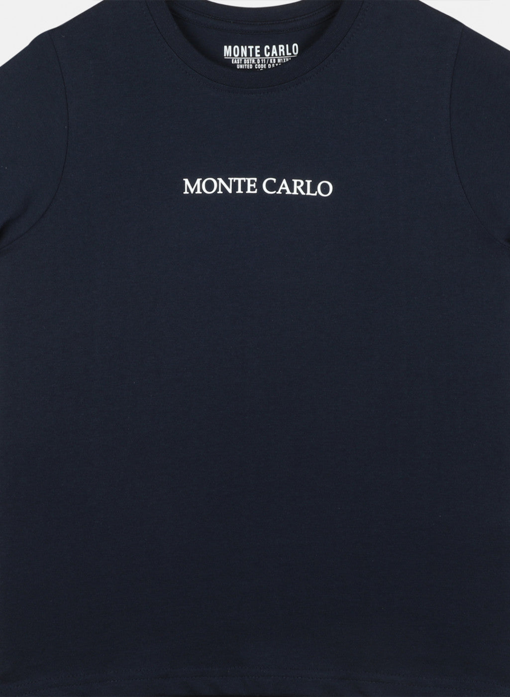 Boys Navy Blue Plain T-Shirt