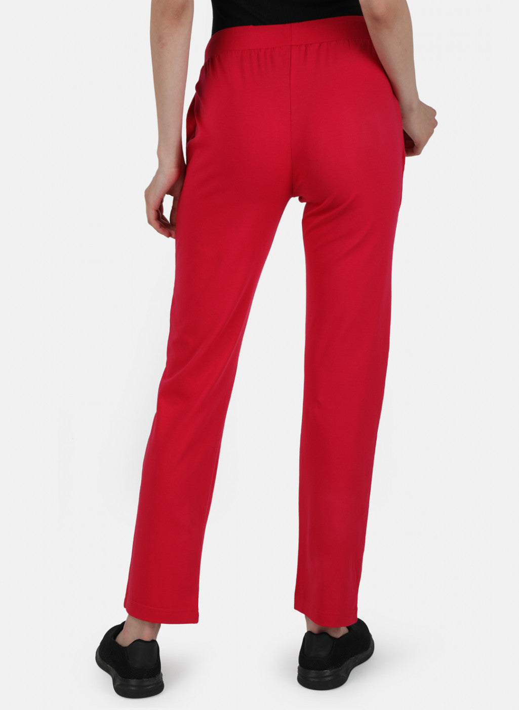 Womens Dark Pink Regular Lower