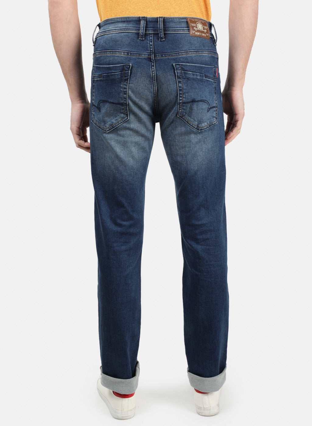 Men Blue Normal Wash Denims