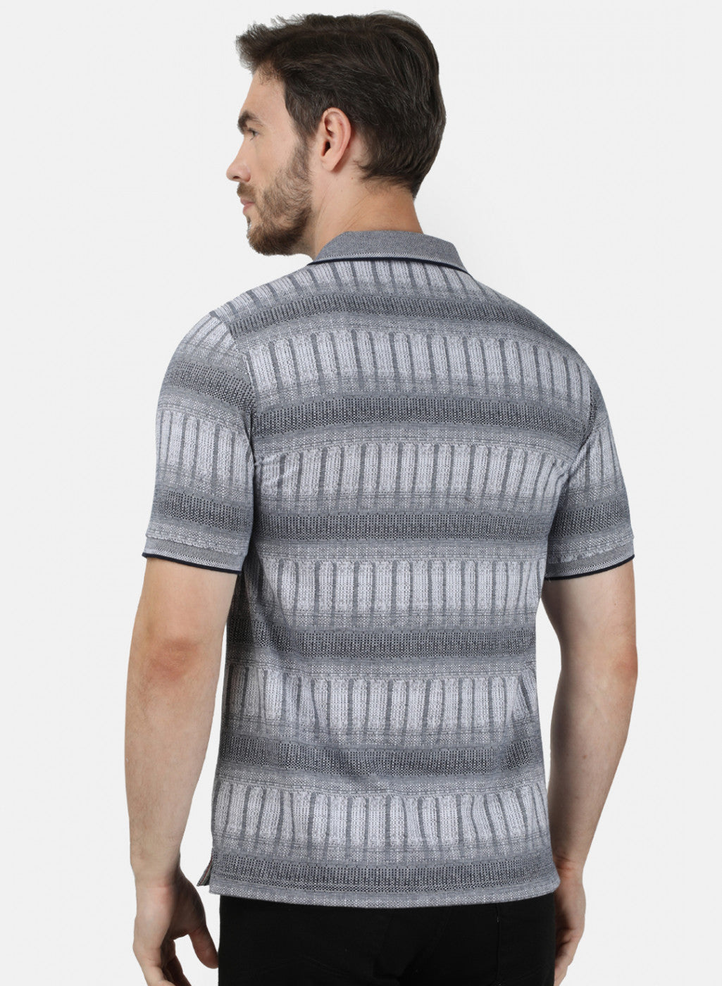 Mens NAvy Blue Stripe T-Shirt