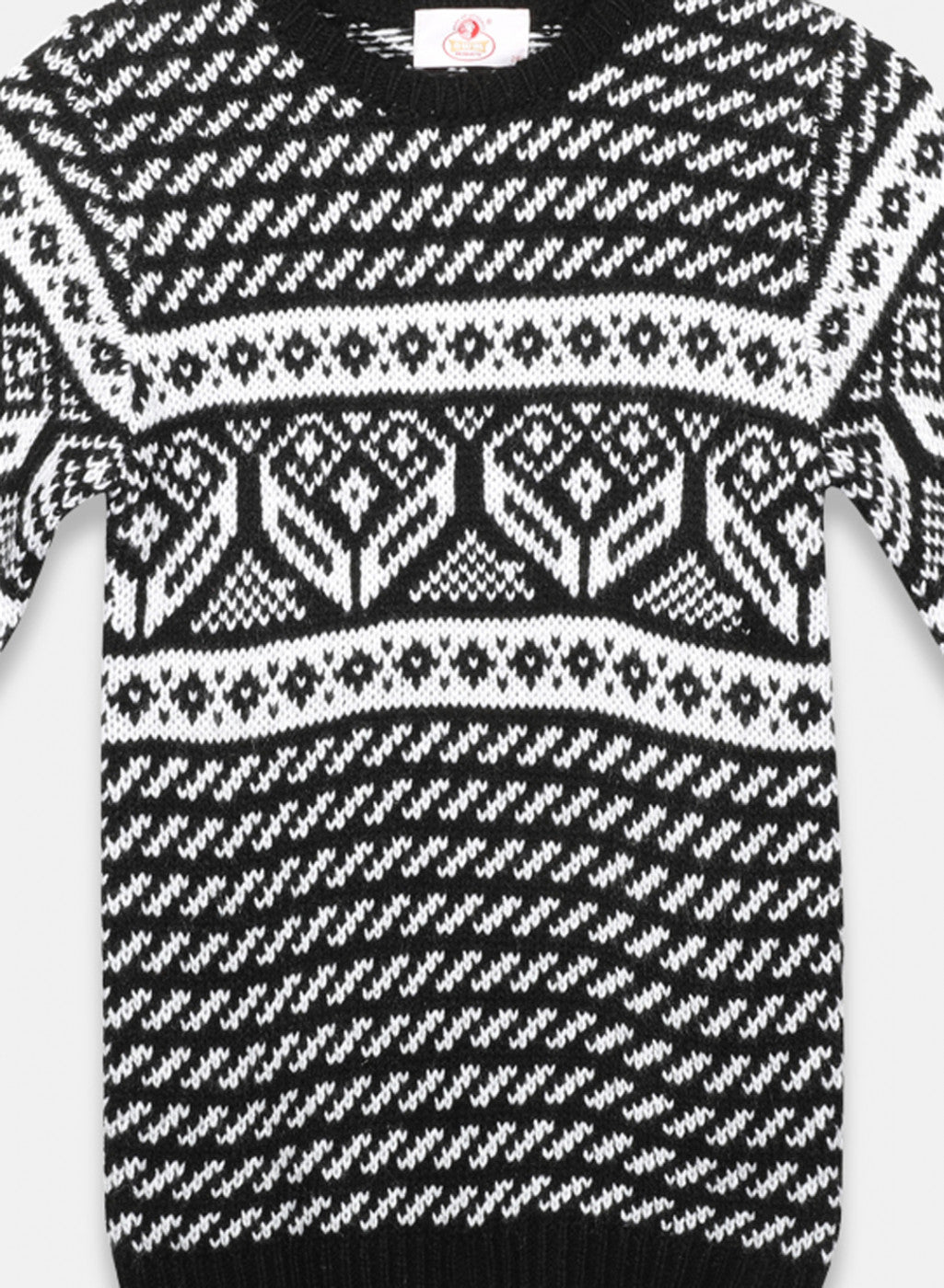 Oswal Black Boys Pullover