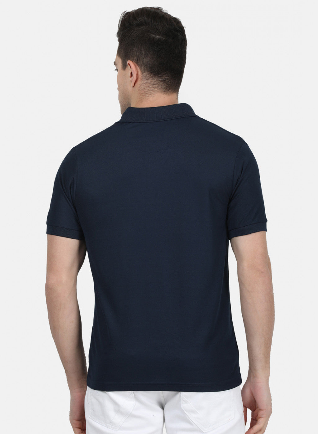 Mens NAvy Blue Plain T-Shirt