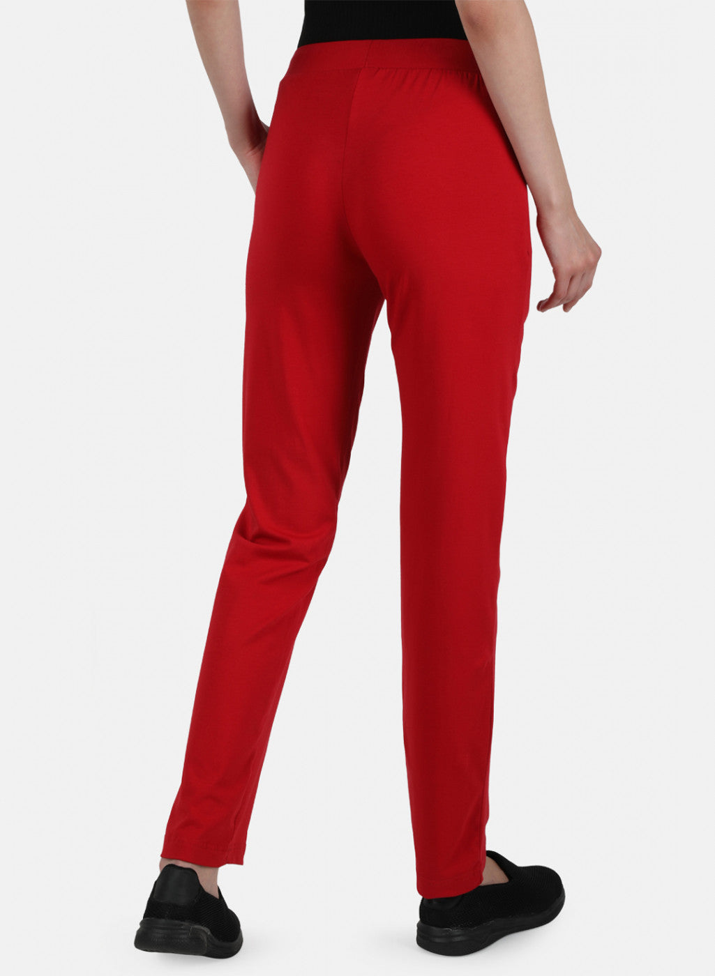 Womens Red Regular Lower