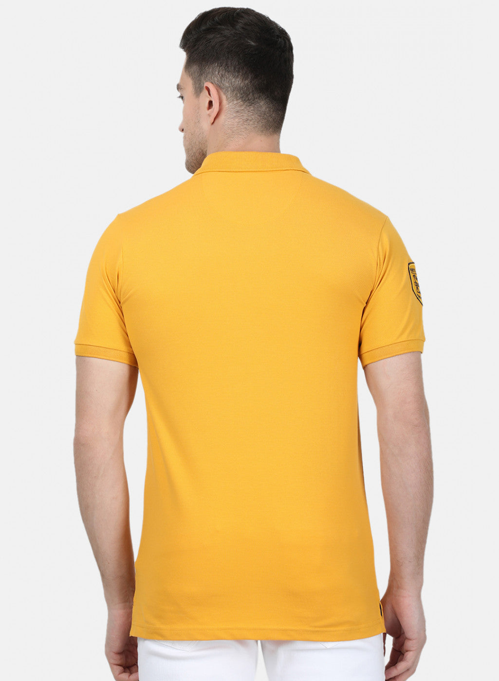Mens Mustard Stripe T-Shirt