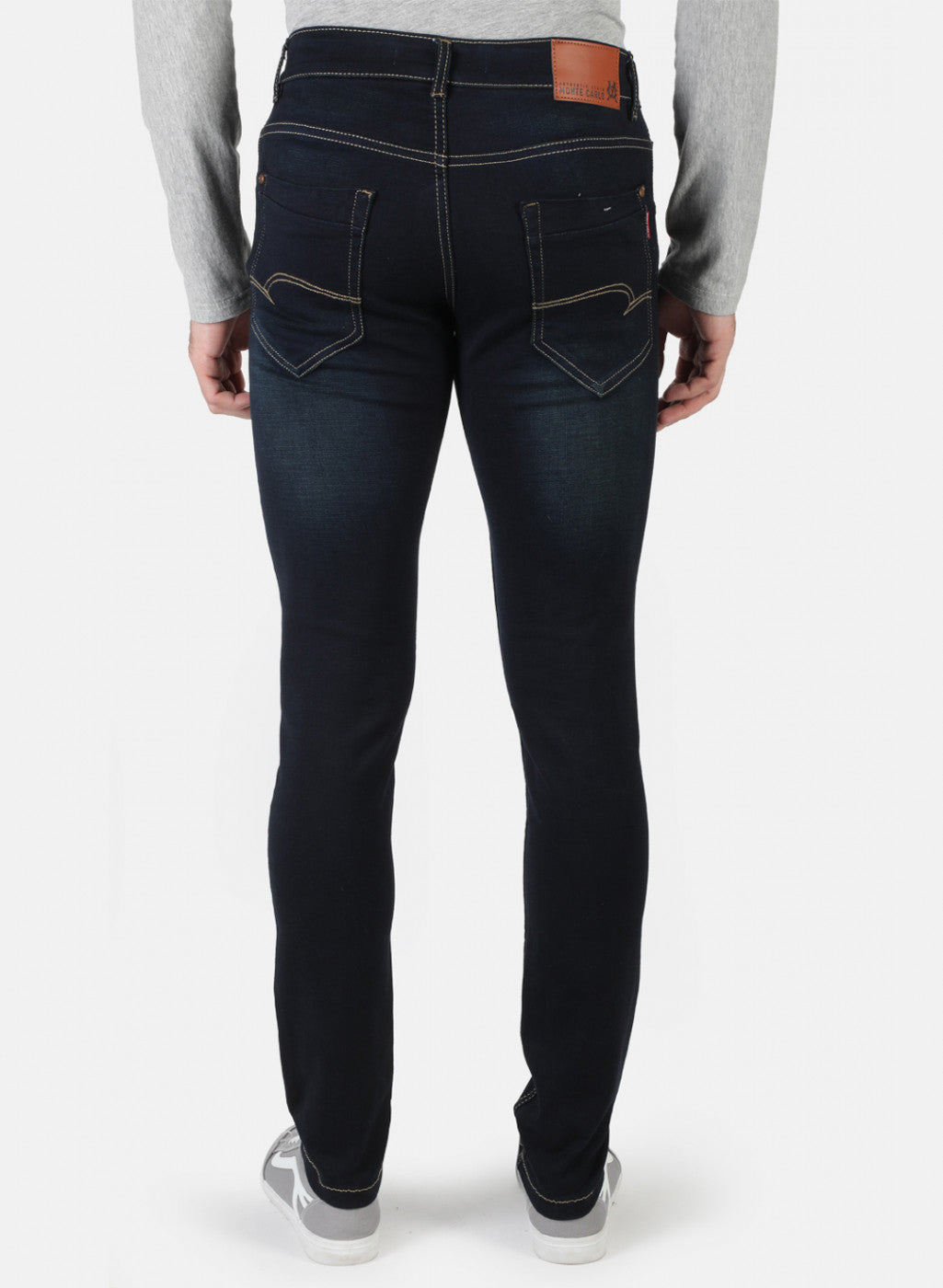 Men Grey Skinny Fit Denim