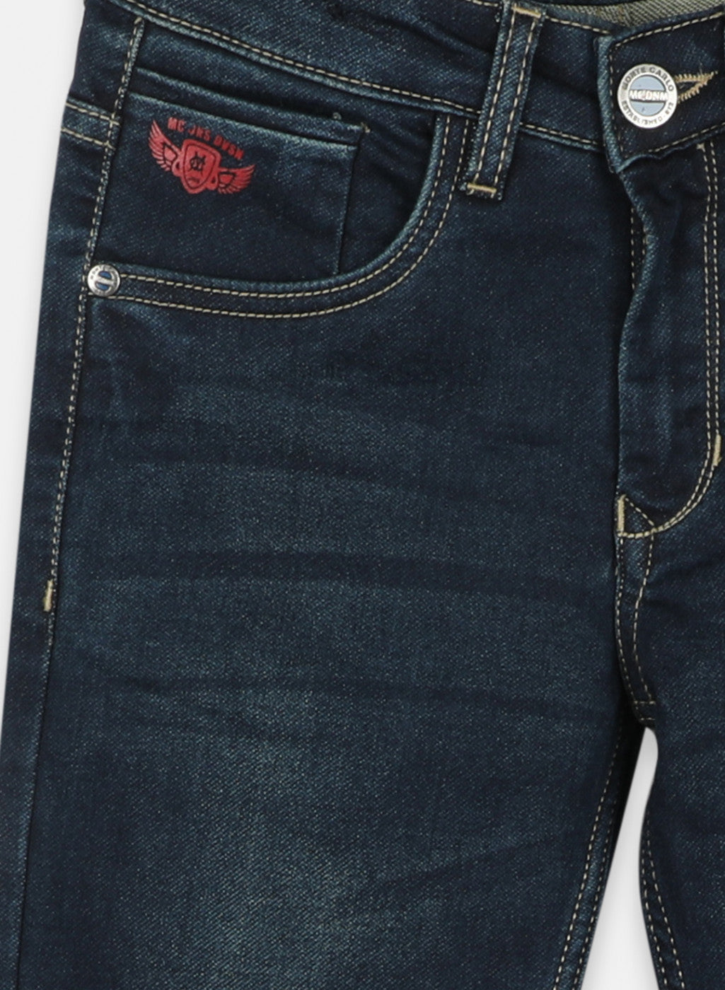 Boys Olive Regular Denim