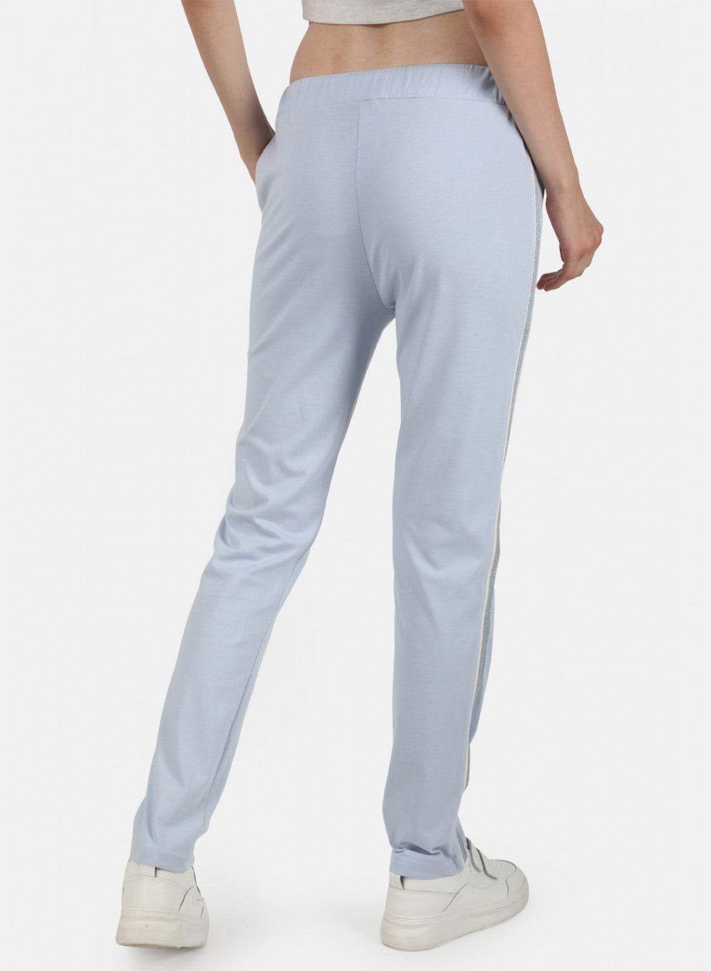 Womens Sky Blue Regular Lower