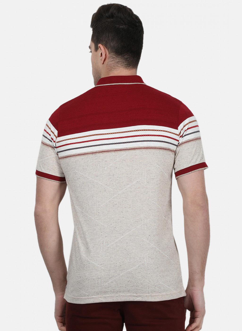 Mens Red Stripe T-Shirt