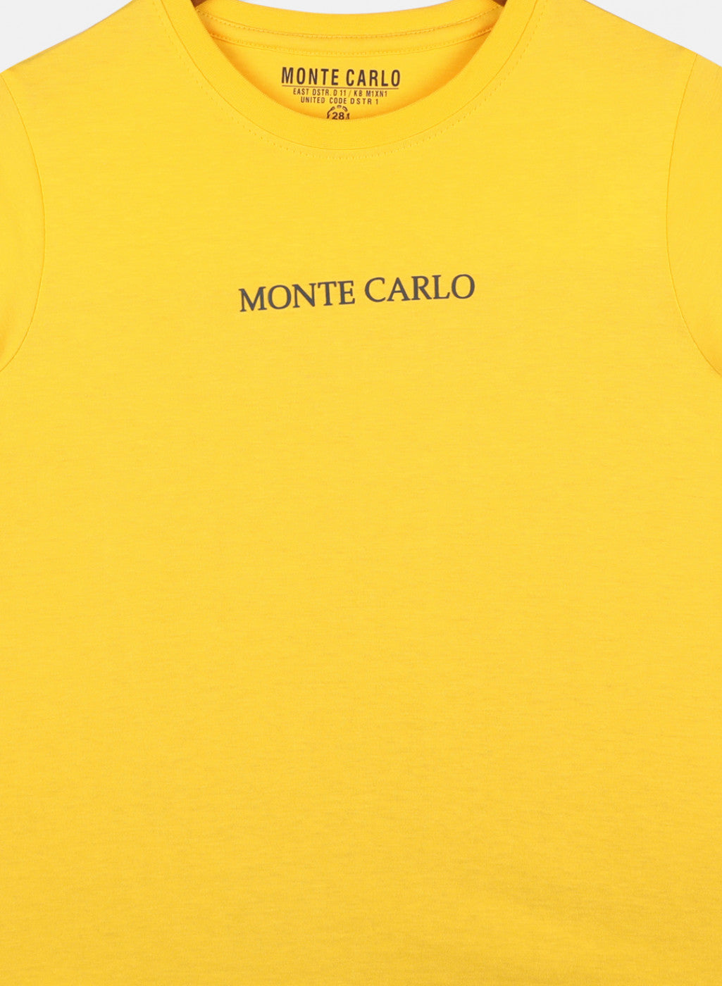 Boys Mustard Plain T-Shirt
