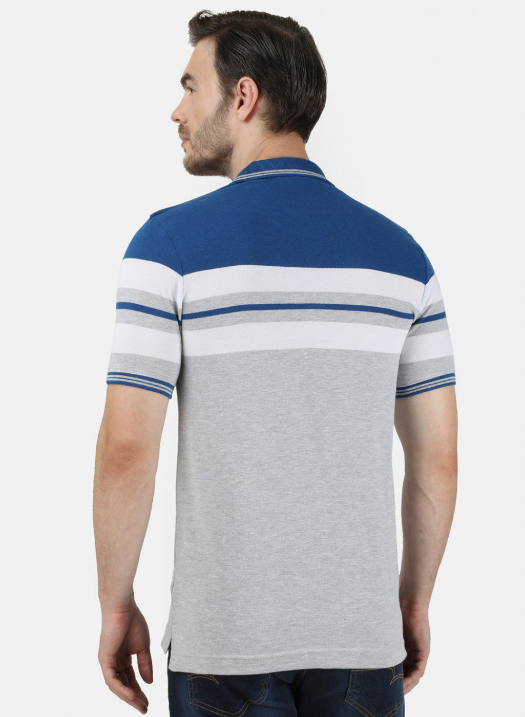 Mens Blue Stripe T-Shirt