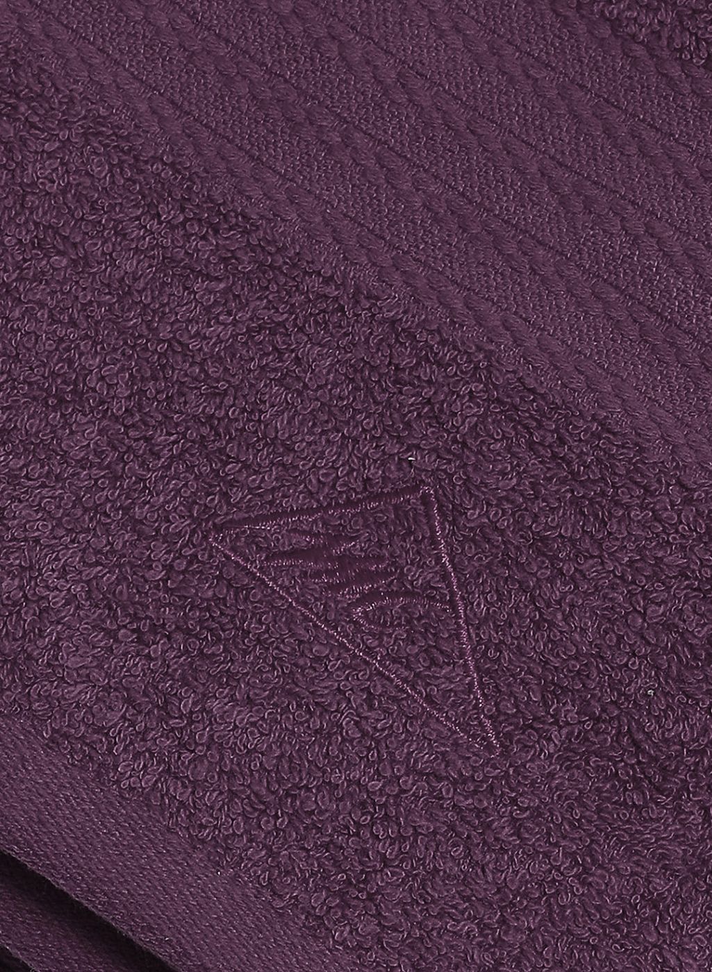 Purple Cotton 400 GSM Bath Towel