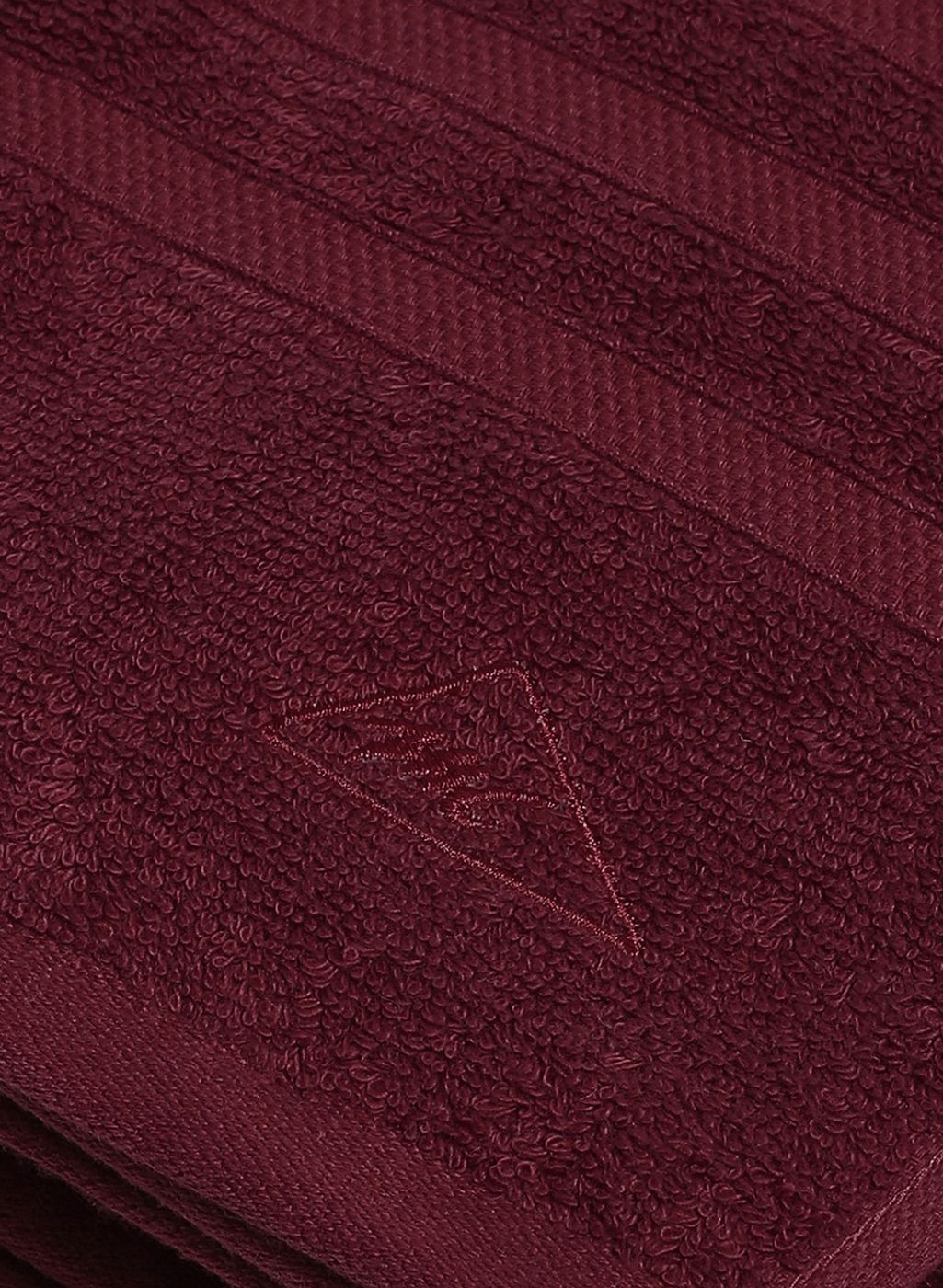 Maroon Cotton 525 GSM Bath Towel