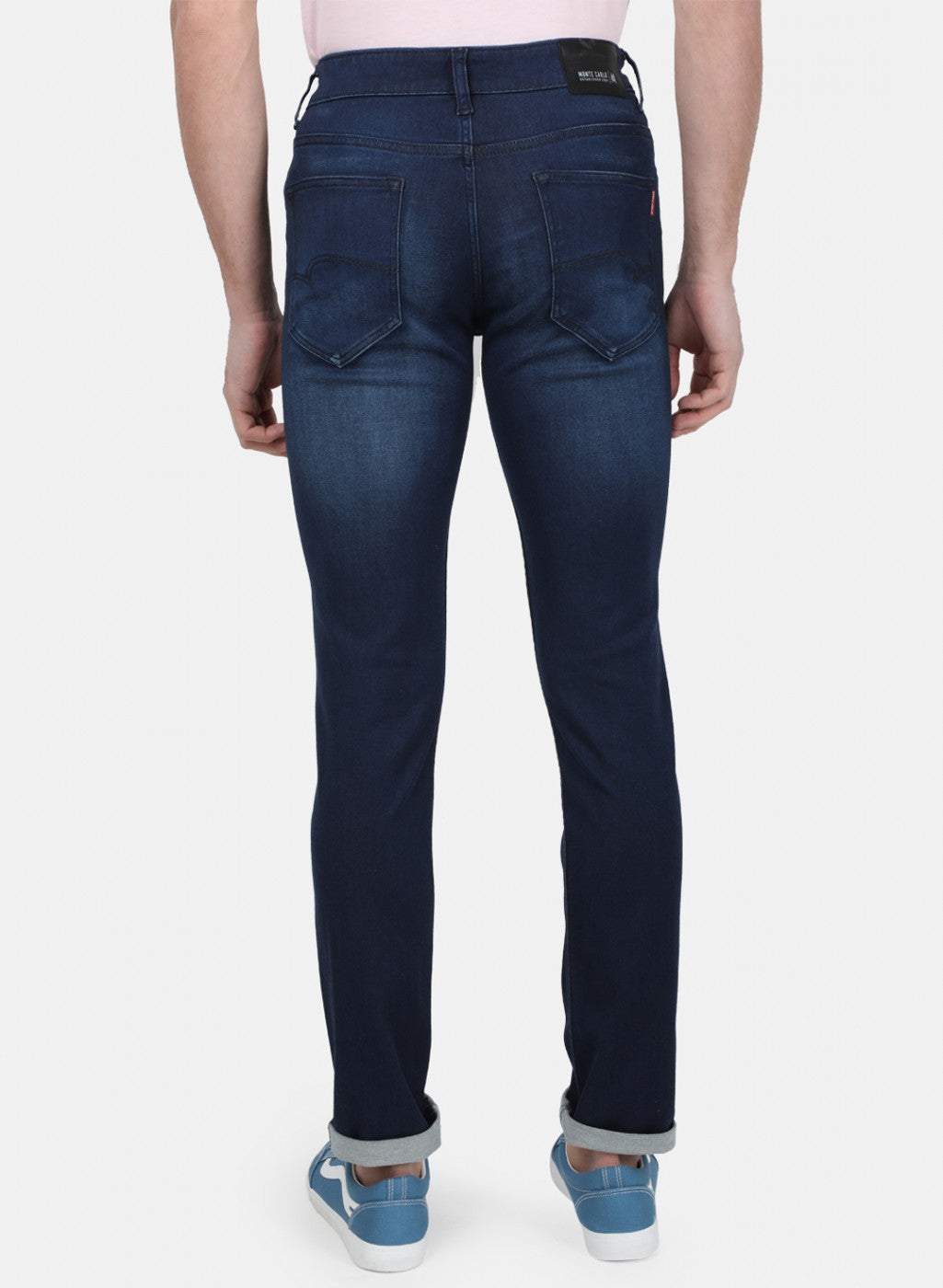 Mens Blue Skinny Denim