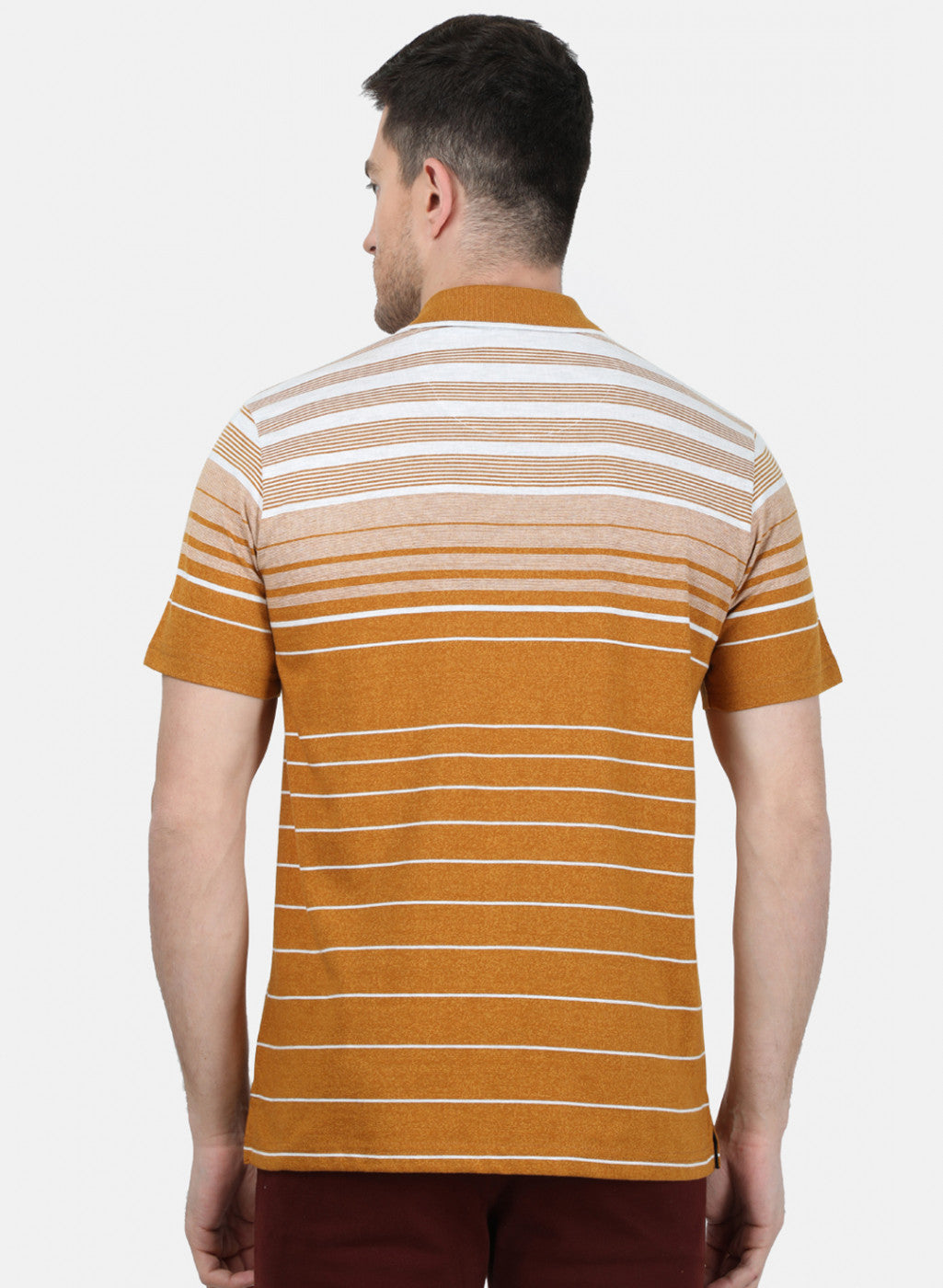 Mens Mustard Stripe T-Shirt