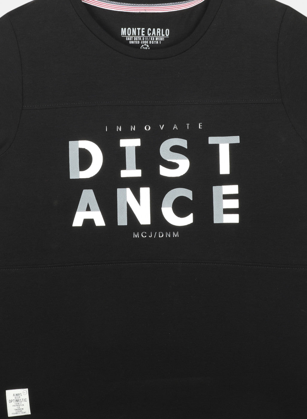 Boys Black Printed T-Shirts