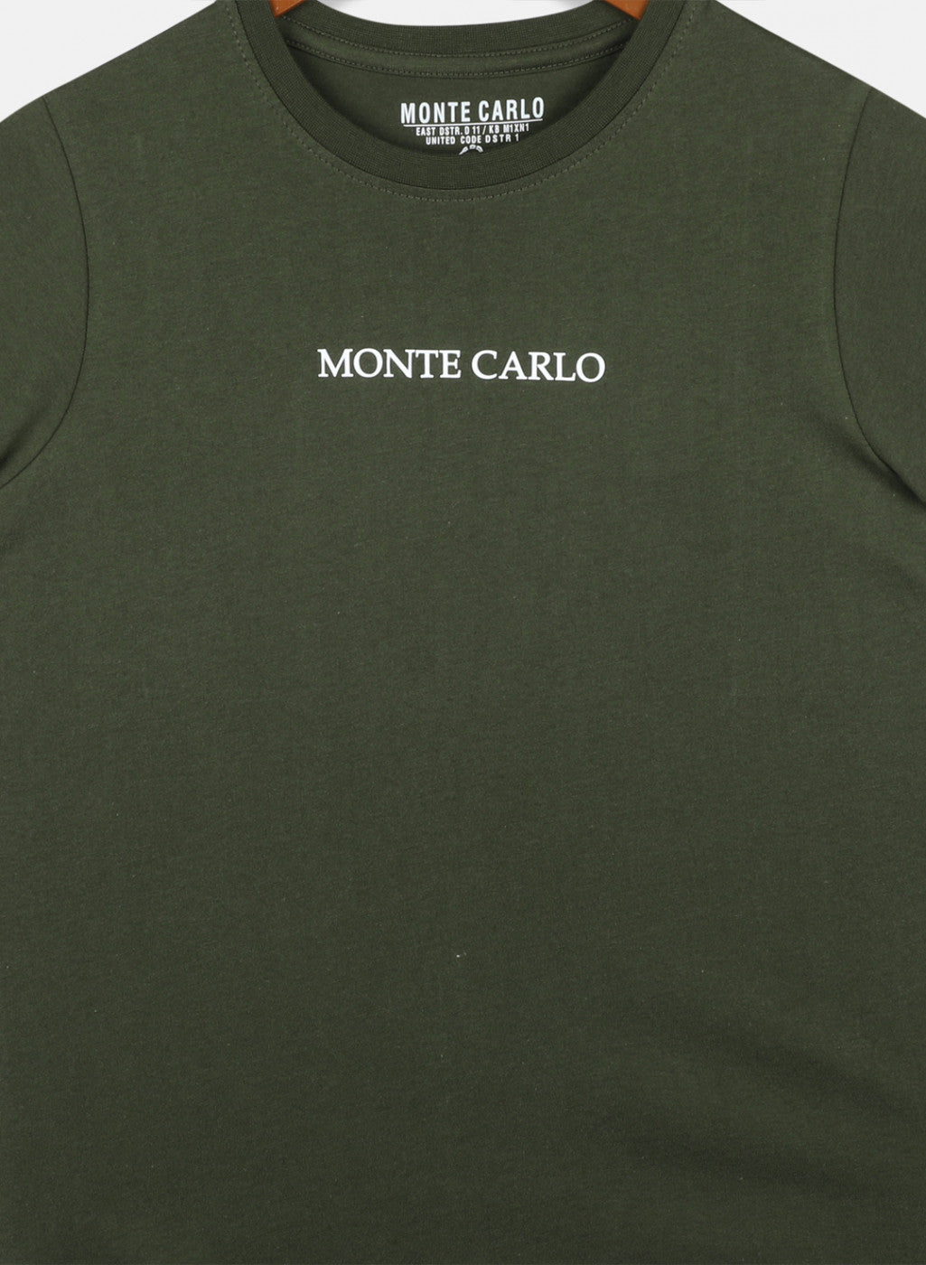 Boys Olive Plain T-Shirt