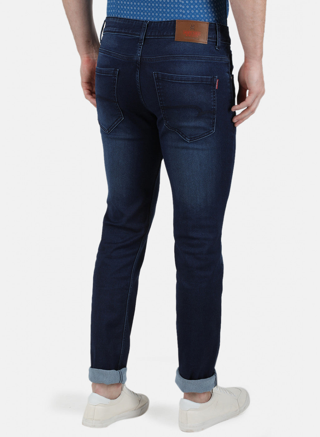 Mens Blue Skinny Denim