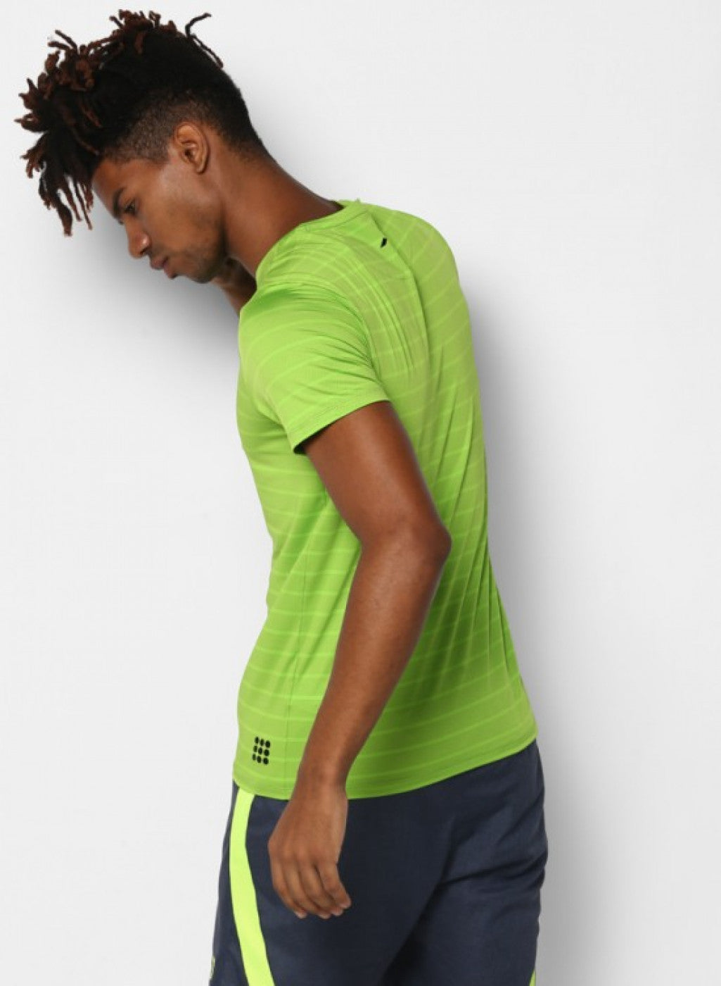 Rock.it Green Round Neck Smart Fit T-Shirt