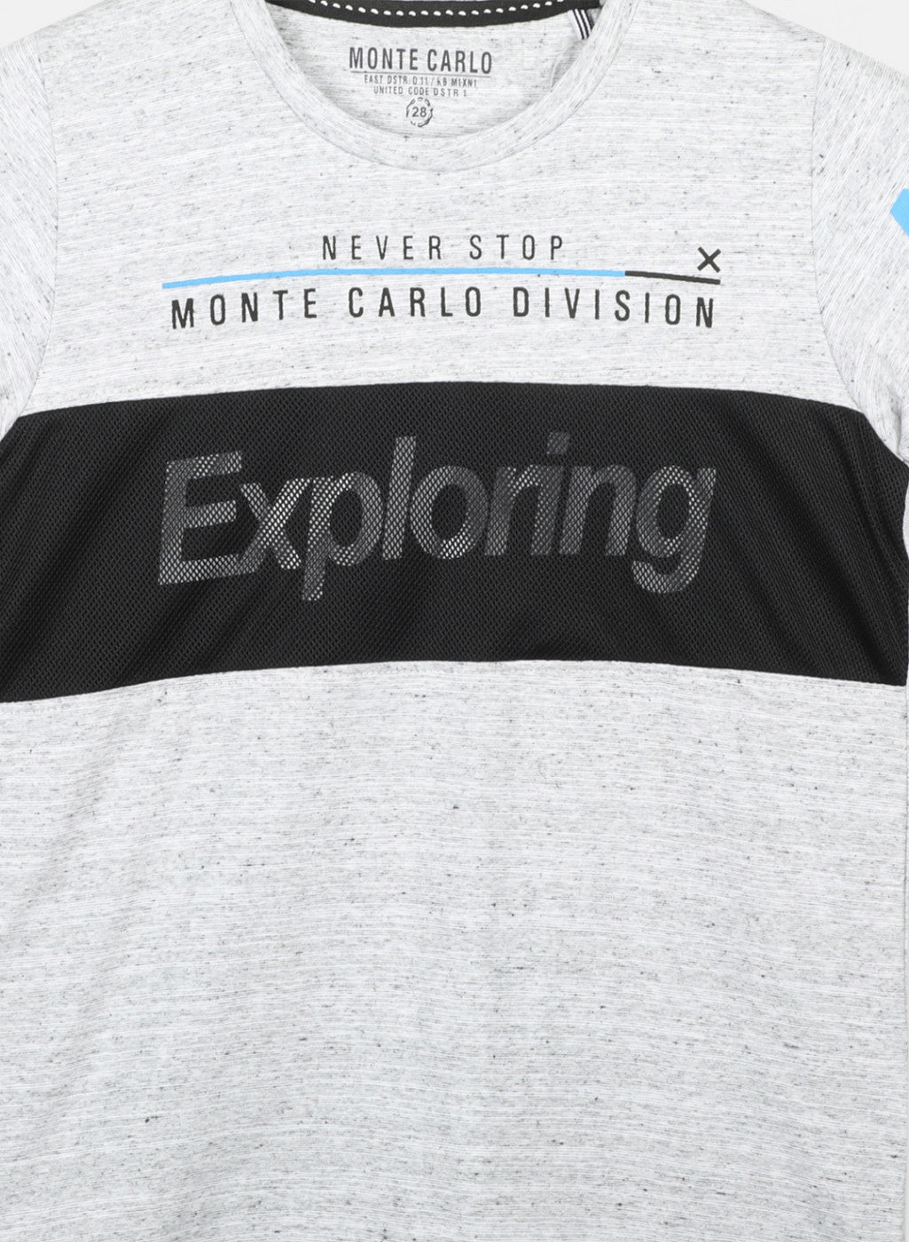 Boys Grey Printed T-Shirts