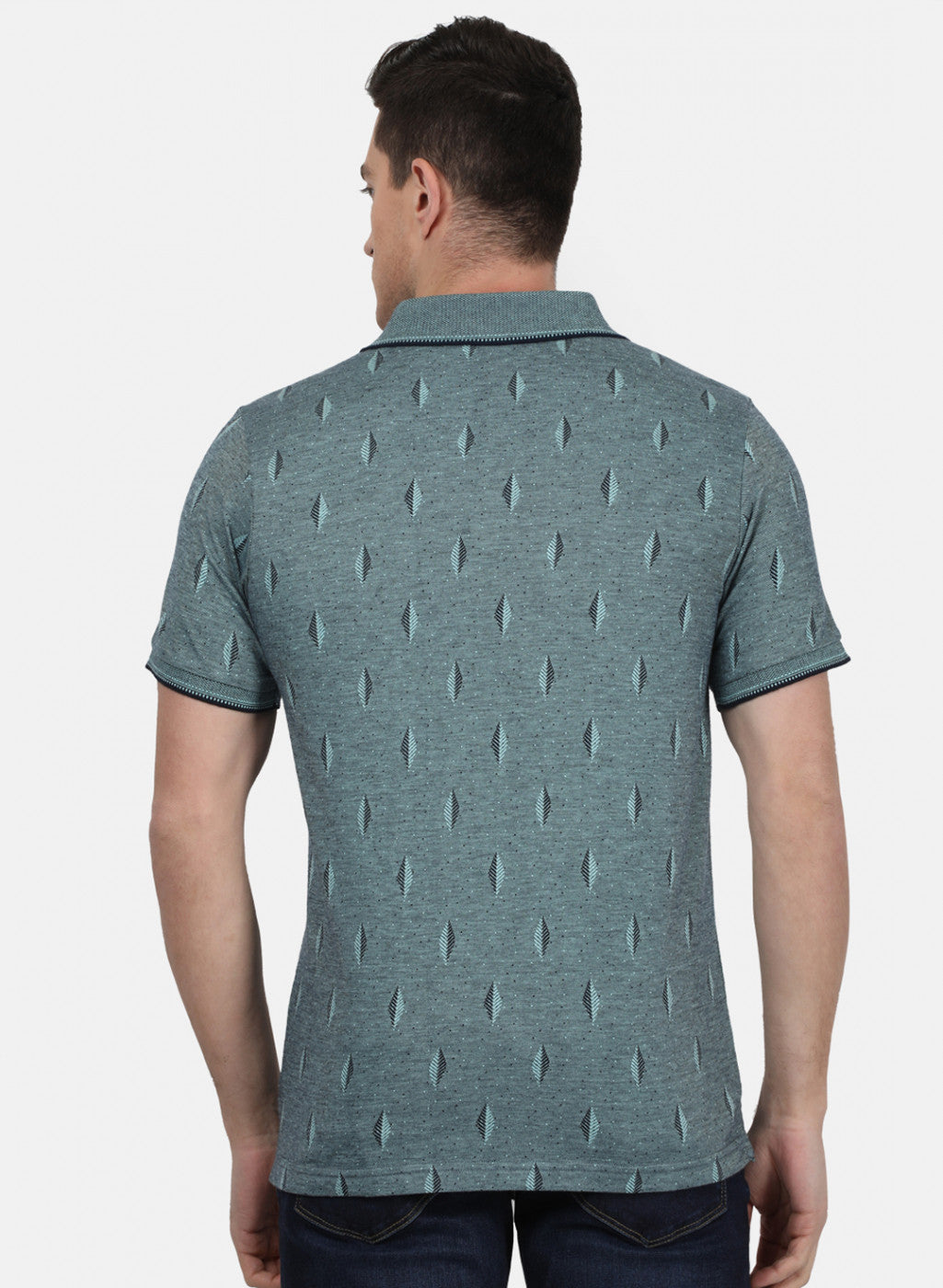 Mens Green Stripe T-Shirt