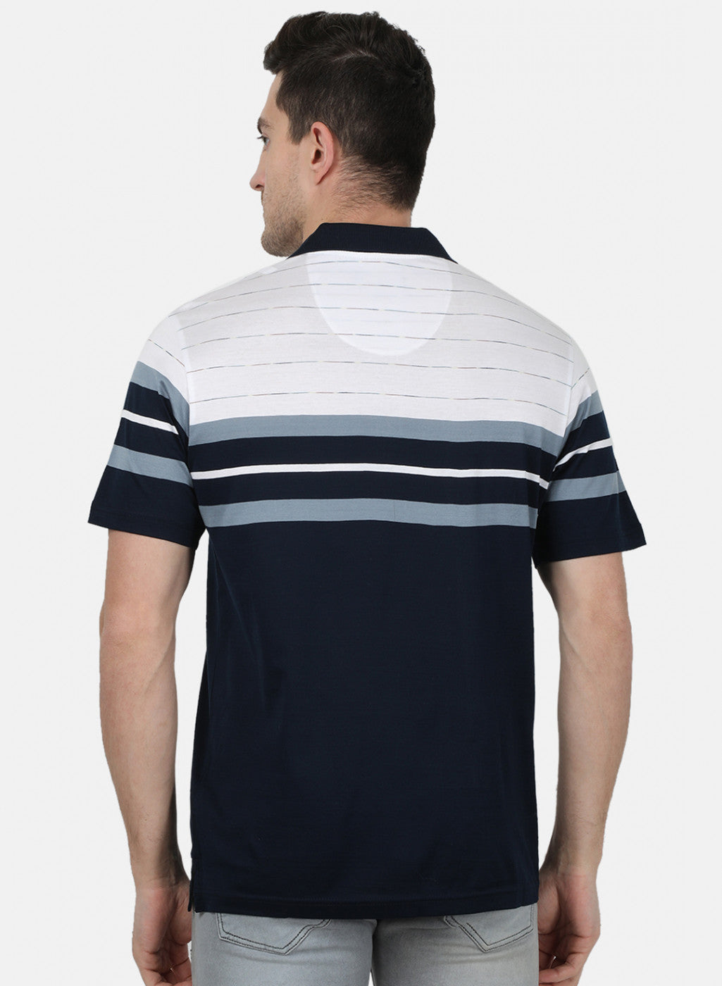 Mens Blue Stripe T-Shirt