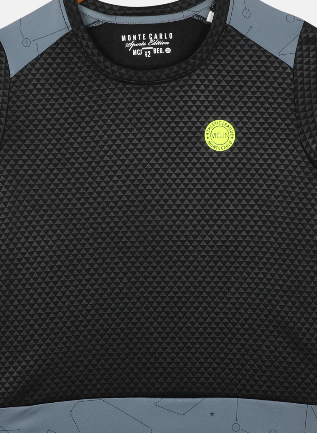 Boys Black Printed T-Shirt