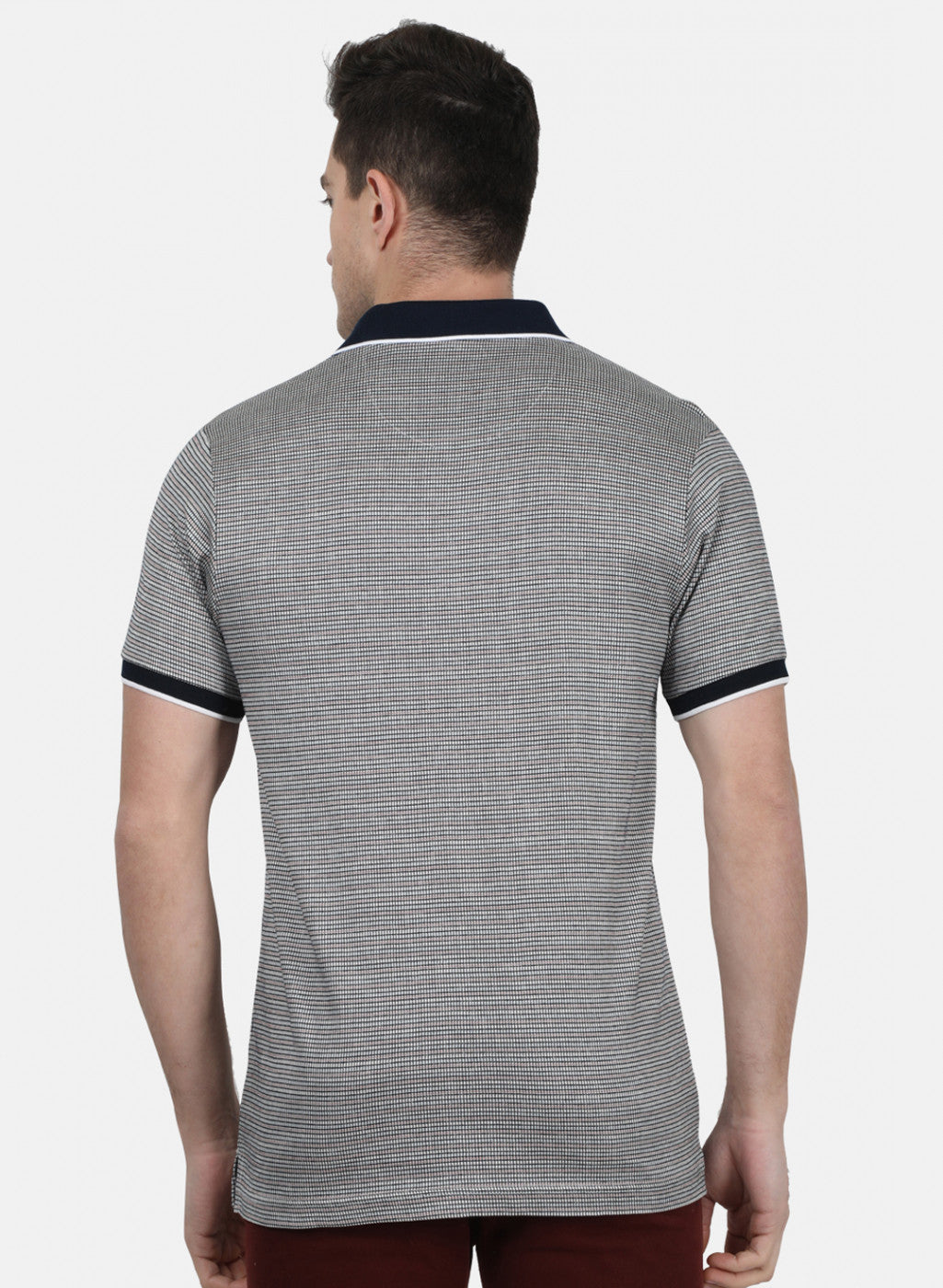 Mens NAvy Blue Stripe T-Shirt