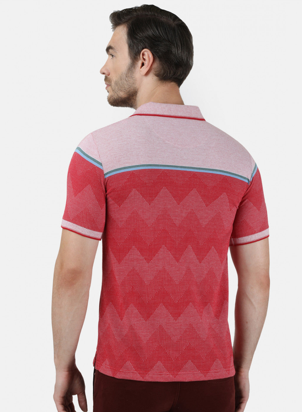 Mens Red Stripe T-Shirt