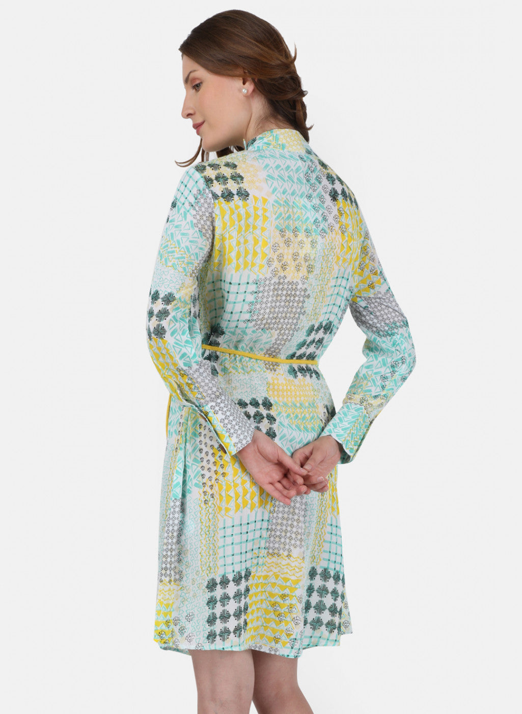 Womens Multi Color Printed Tunic