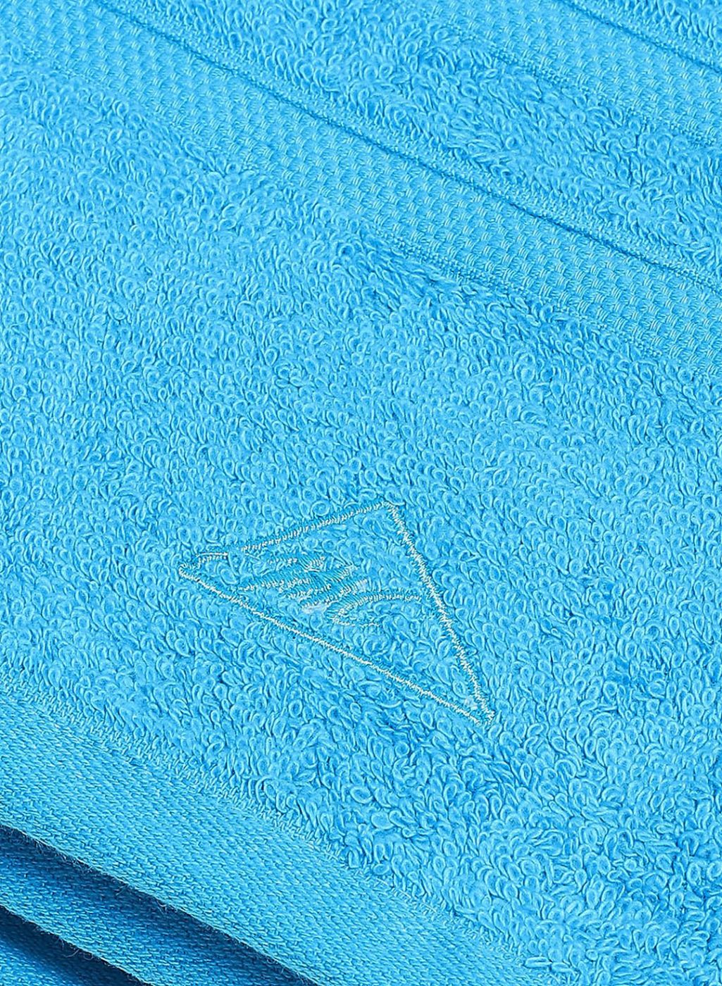 Blue Cotton 525 GSM Bath Towel